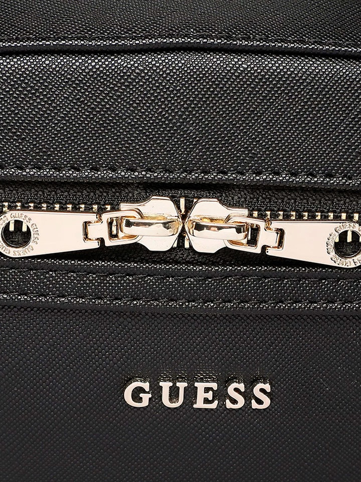 Guess Kosmetiktasche in Schwarz - (B)22 x (H)14 x (T)10,5 cm günstig kaufen onesize