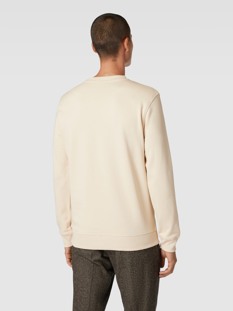 Sweatshirt aus reiner Baumwolle Modell 'Salazar' in weiß