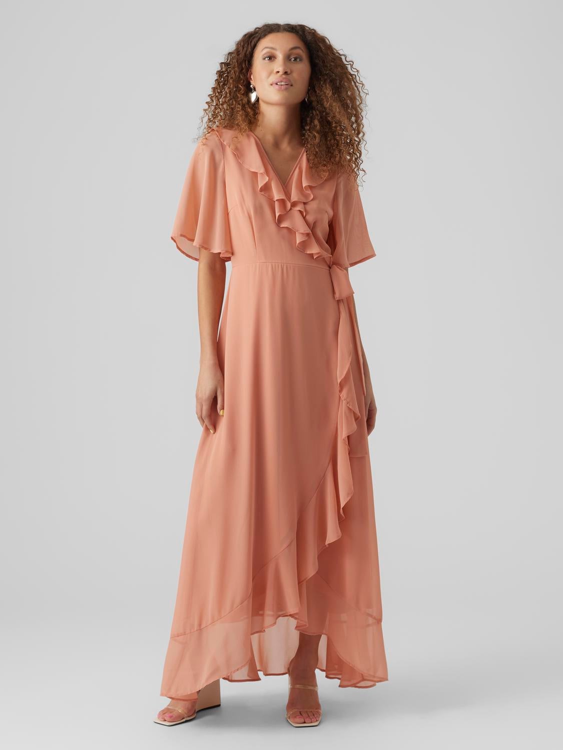 VMSILLE Langes Kleid