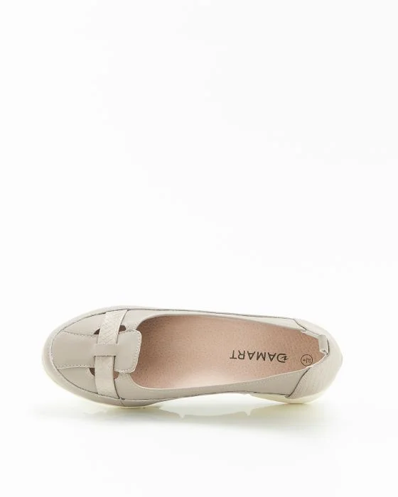 Mocassins fantaisie compensés Amortyl