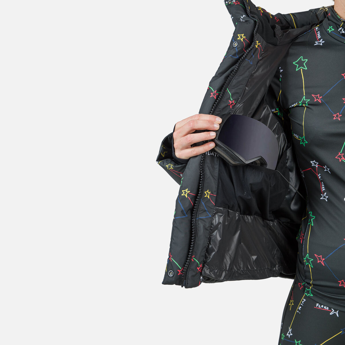 JCC Modul Printed Down Bomberjacke für Damen