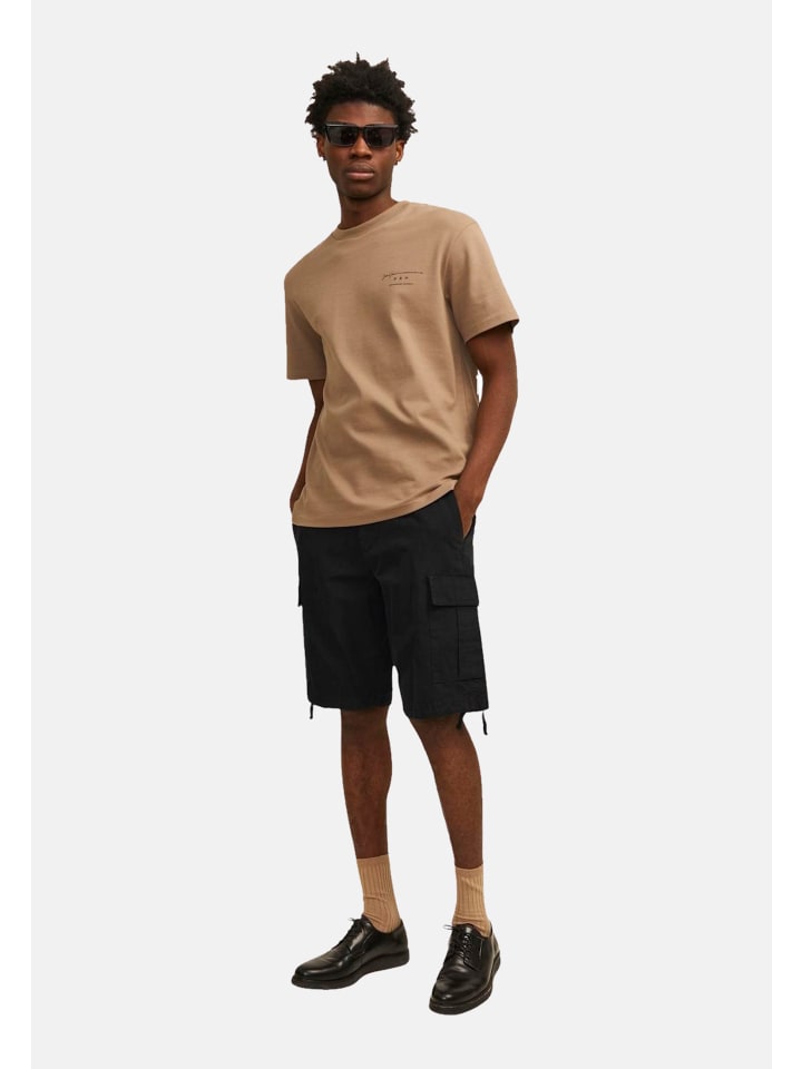 Jack & Jones Shorts 'Cole Barkley' in schwarz günstig kaufen