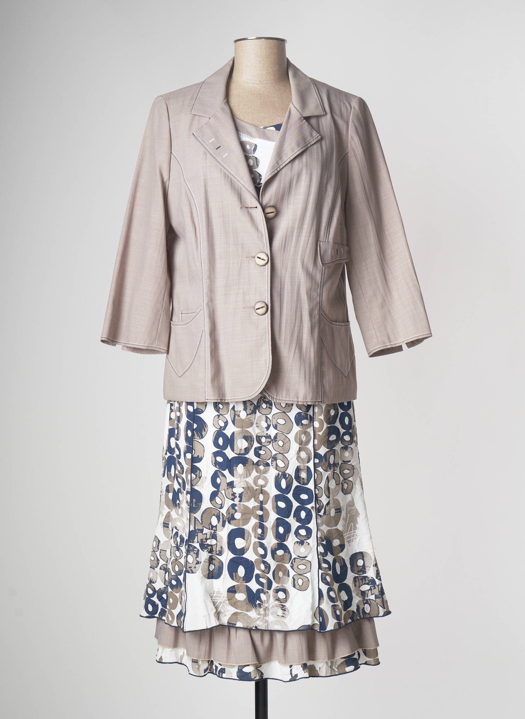 France Rivoire Ensembles Jupe Femme couleur beige