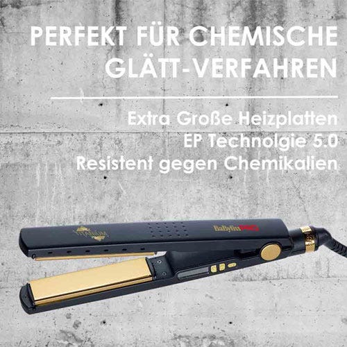 BaBylissPRO Glätteisen TITANIUM Black