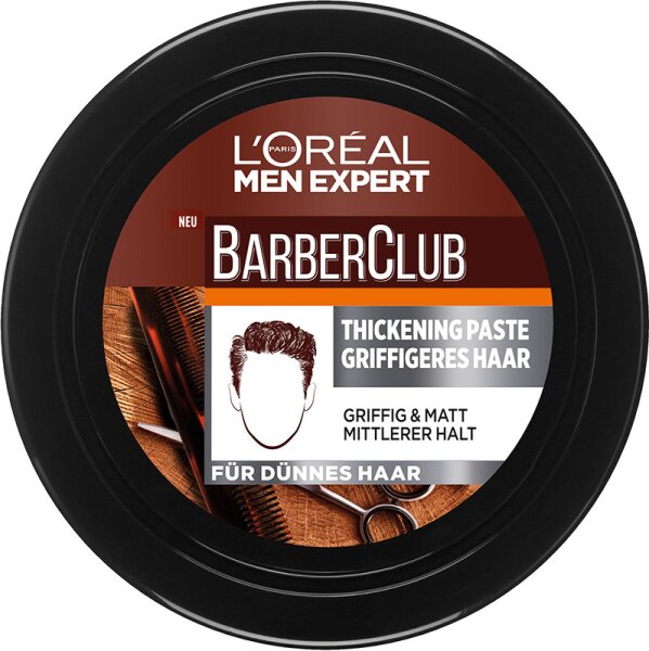 L'Oréal Paris Men Expert Barber Club Thickening Paste Griffigeres Haar Haarpaste
