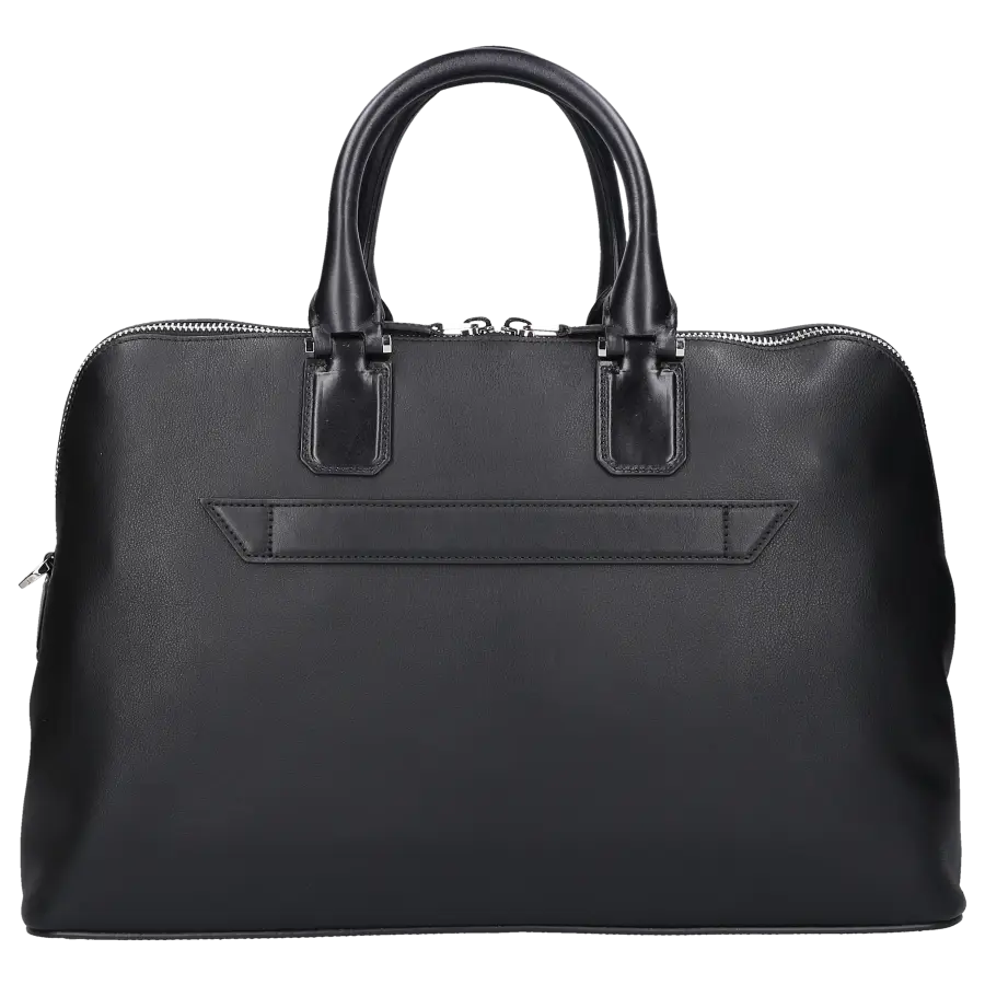 Santoni - Laptoptasche UIBBA Kalbsleder - schwarz