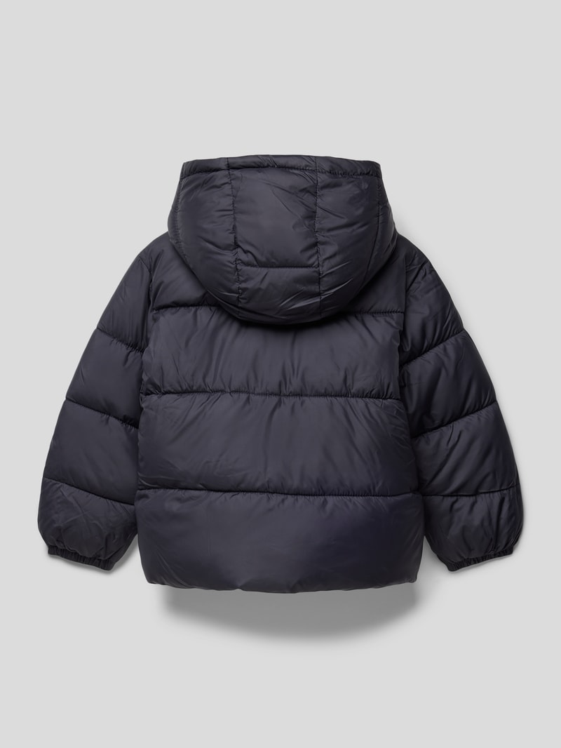Steppjacke mit Kapuze Modell 'ali' in schwarz