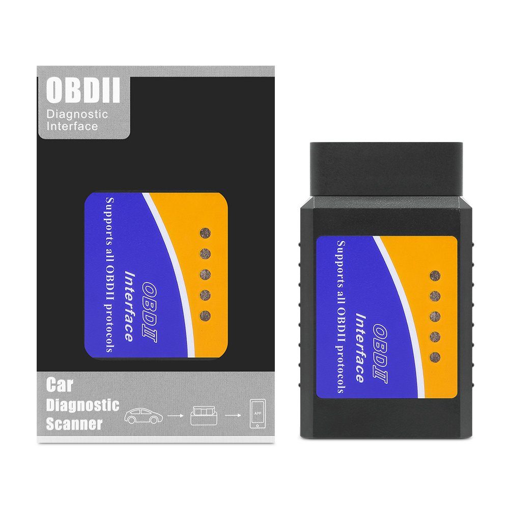 AN-DANNV OBD2-Diagnosegerät kfz Motorfehler auslesen und löschen OBDII Bluetooth Adapter