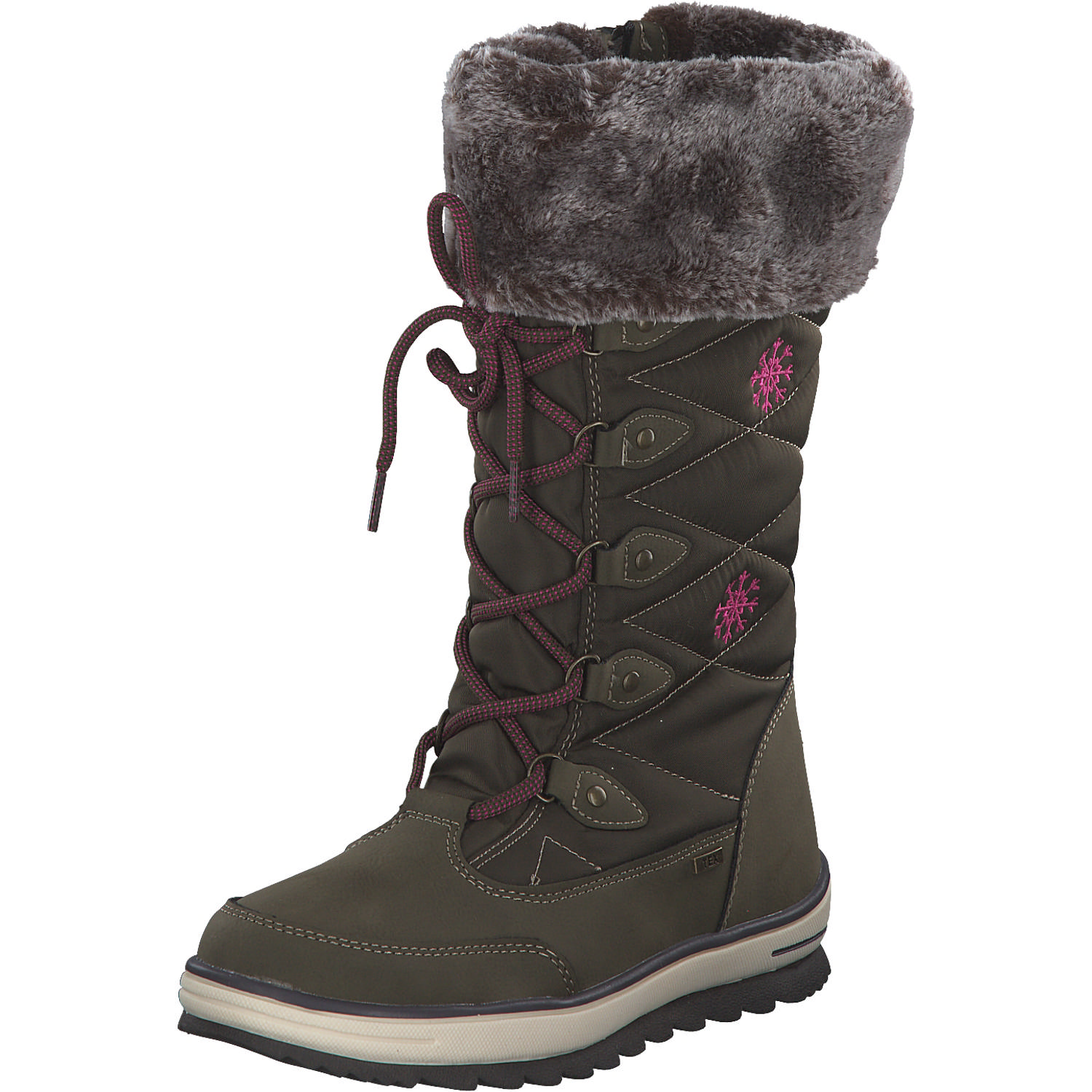 Tom Tailor 4270210, Winterstiefel, Damen, Grün (Olive)