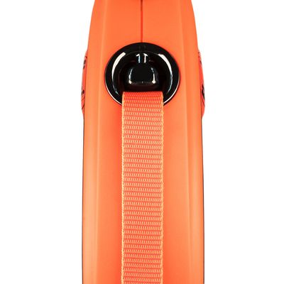 flexi Xtreme Gurt-Leine orange, 5 m