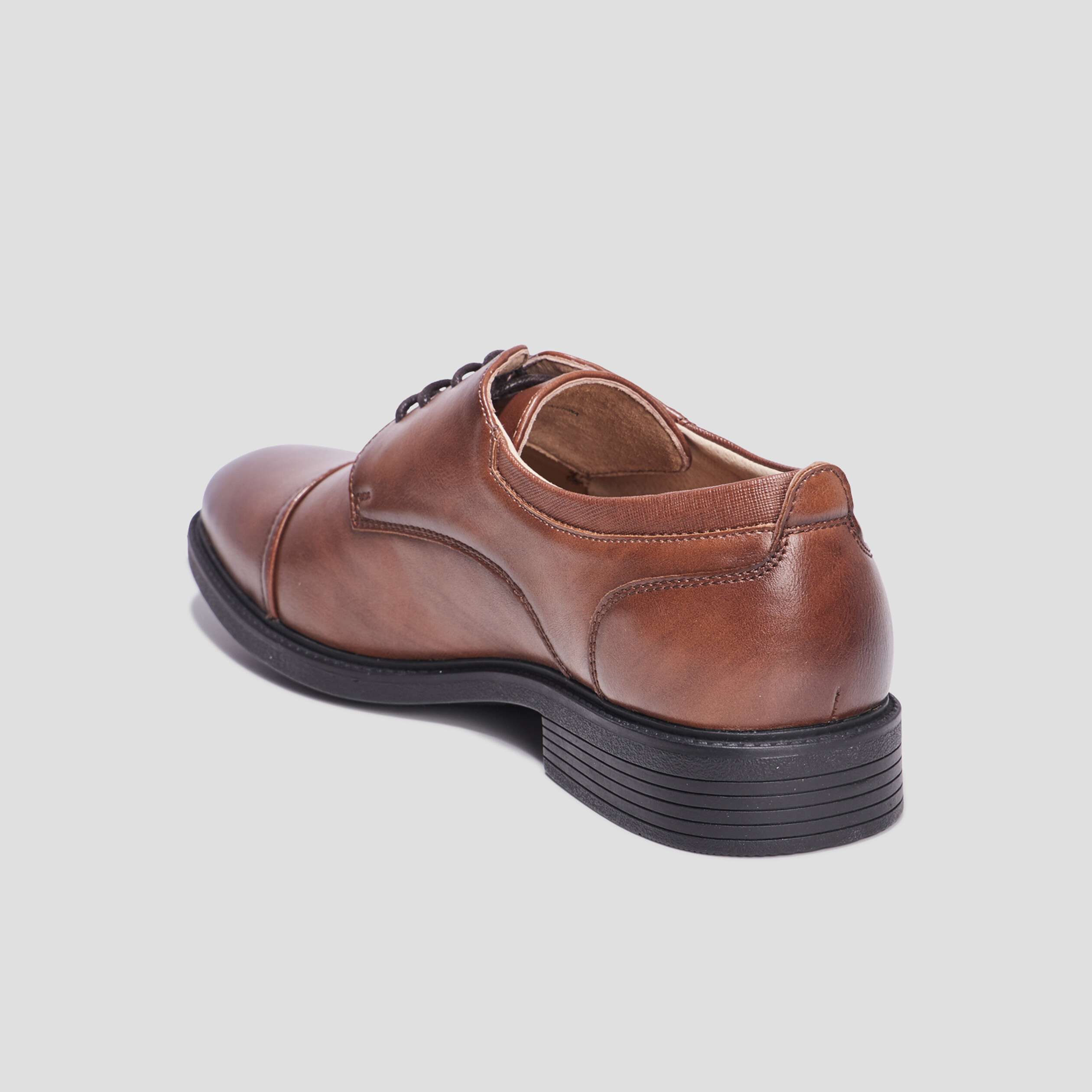Derbies lacées marron homme | La Halle