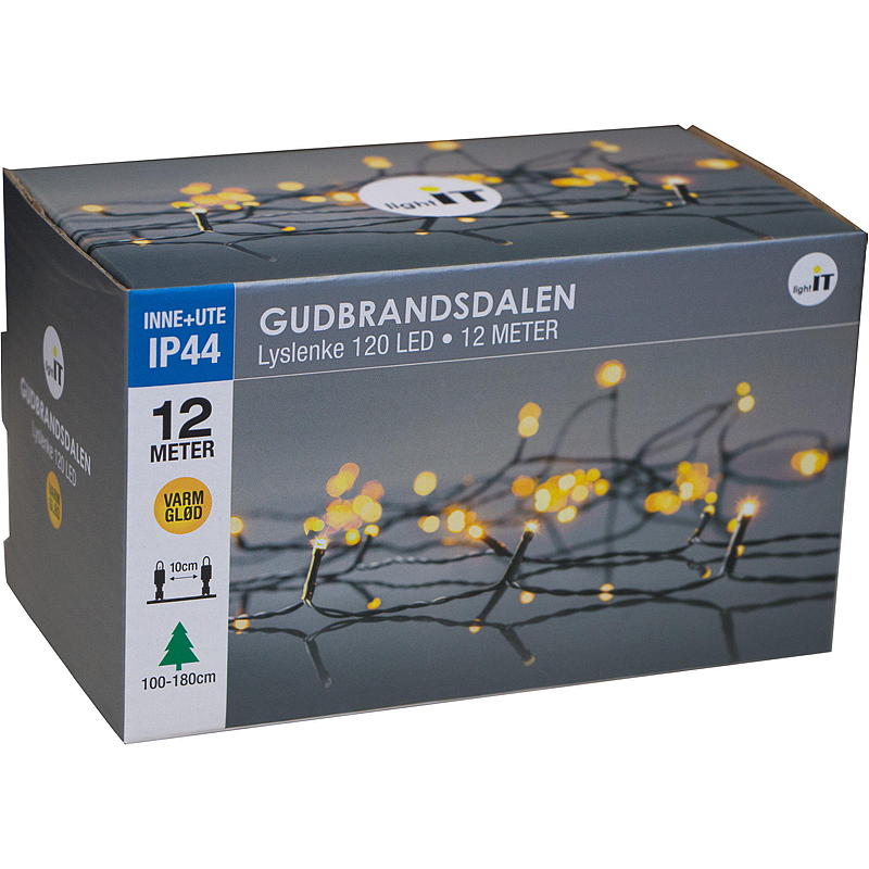 Home Lyslenke 120 LED Varmglød, Gudbrandsdalen