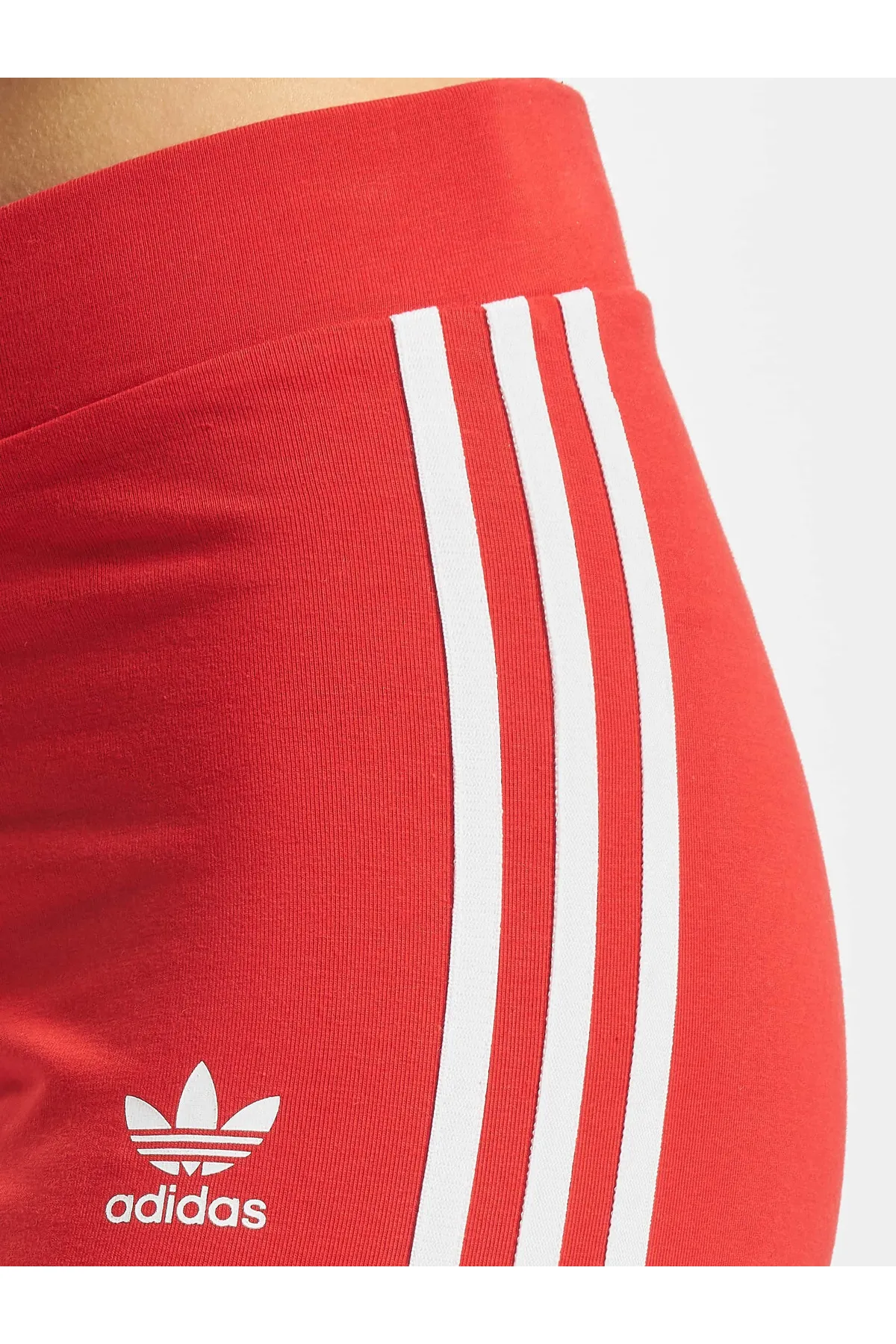 adidas  Leggings - Rot - Mittlerer Bund