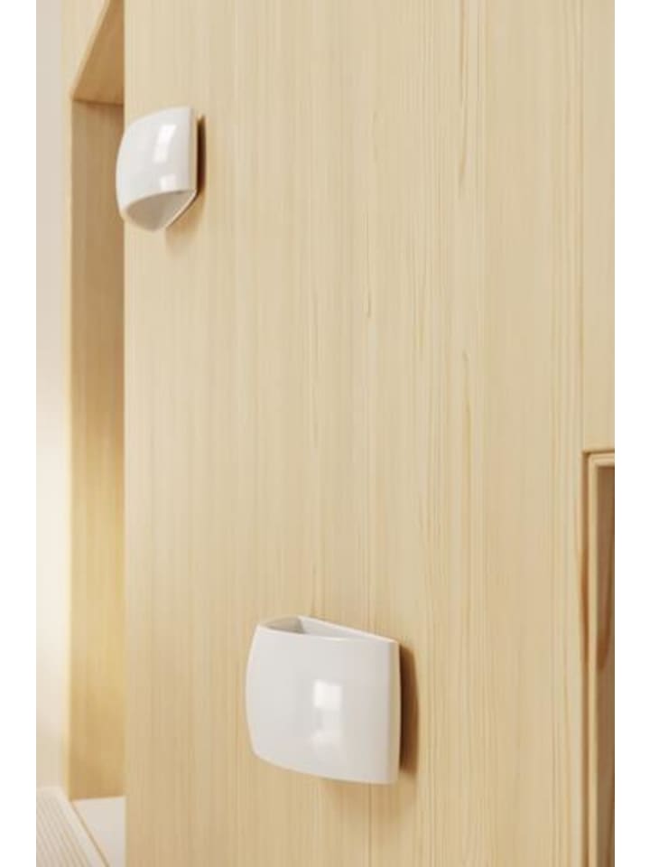 Nice Lamps Wandleuchte, lackiert PALERMO weiß glänzend (L)32cm (B)9cm (H)13,5cm günstig kaufen onesize