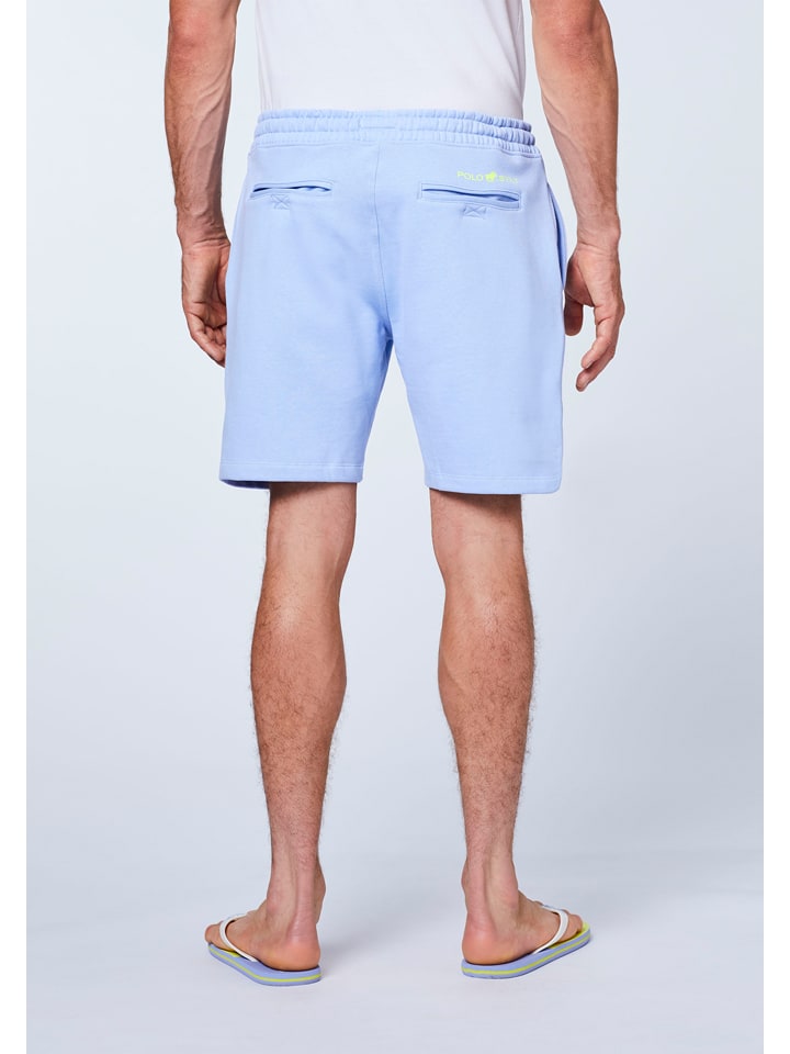 Polo Sylt Shorts in Hellblau günstig kaufen