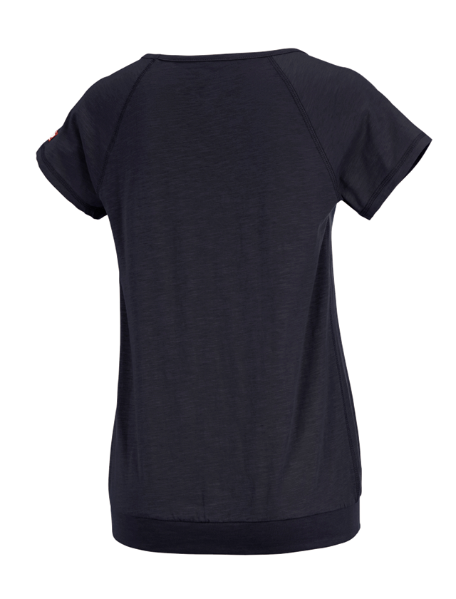 e.s. T-Shirt cotton slub, Damen