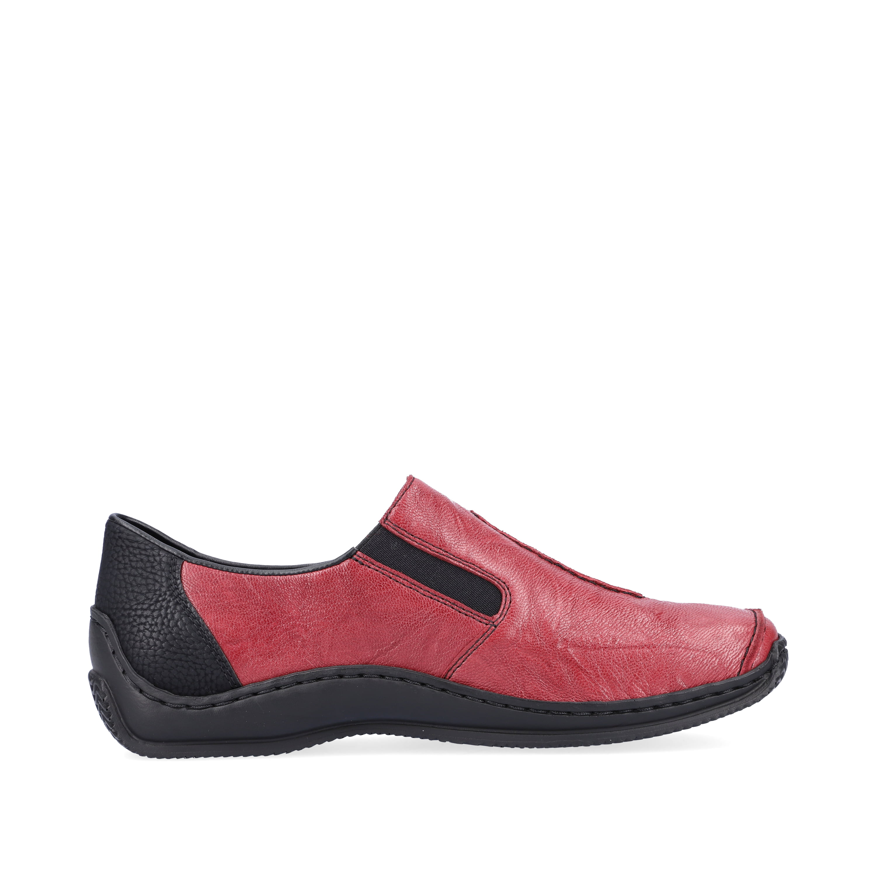 Rieker Damen Slipper bordeauxrot