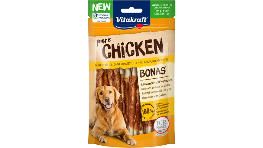 Vitakraft CHICKEN Bonas® Kaustangen Huhn 80 g