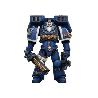 Warhammer 40k Actionfigur 1/18 Ultramarines Vanguard Veteran with Chainsword and Bolt Pistol 12 cm