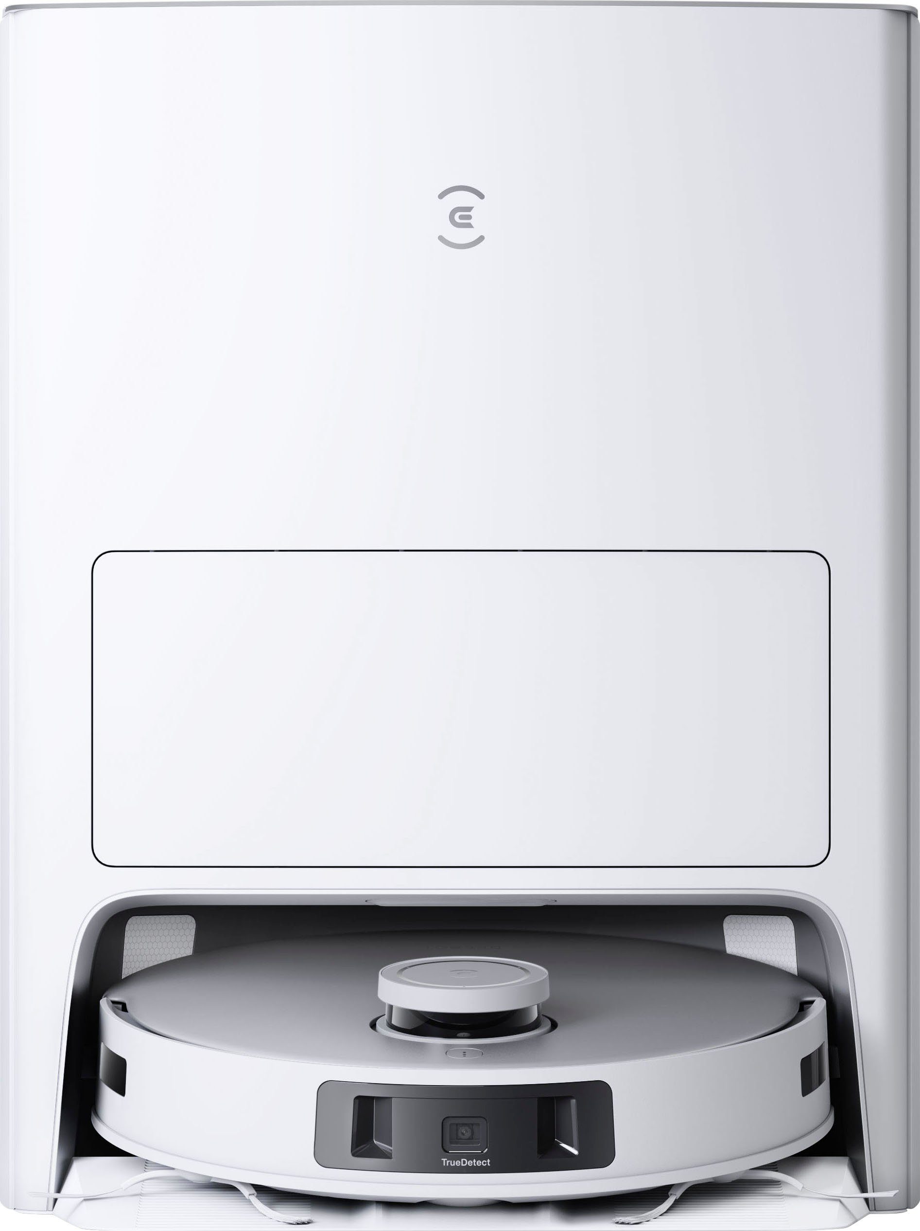 ECOVACS Nass-Trocken-Saugroboter DEEBOT T20 OMNI, 45 W, 6000PA, Auto-Mopp-Hebefunktion, OMNI Reinigungsstation, Weiss/Silber