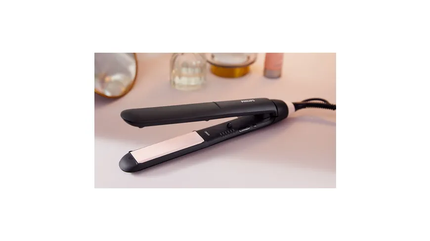 PHILIPS Haarglätter StraightCare Essential ThermoProtect BHS378/00