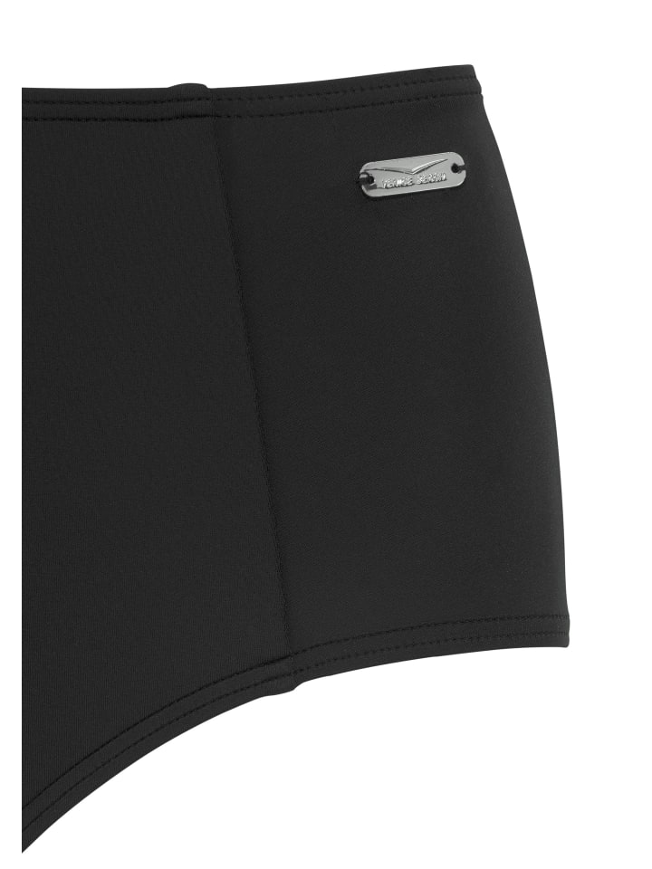 Venice Beach Highwaist-Bikini-Hose in schwarz günstig kaufen