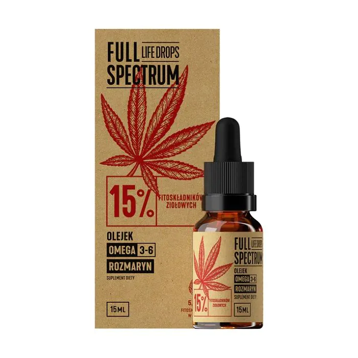 Fuldspektret CBD + CBDa hampolie 15% 15 ml
