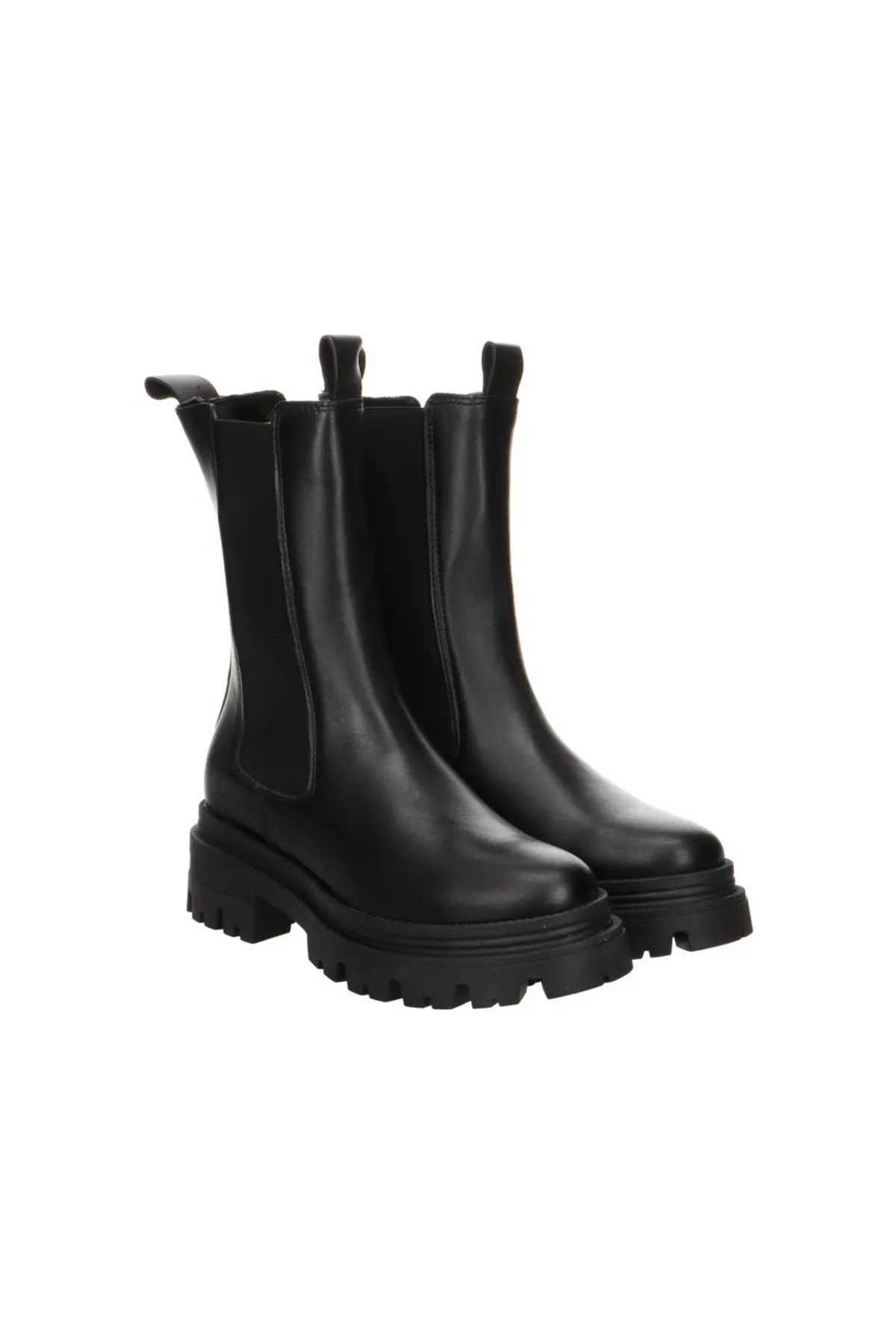 Tamaris  Stiefelette - Schwarz - Flacher Absatz