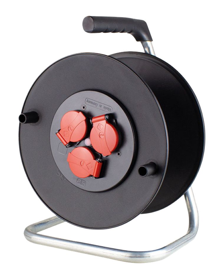 Schwabe 10120 Kabeltrommel leer 230V/16A IP44 für 40m Kabel