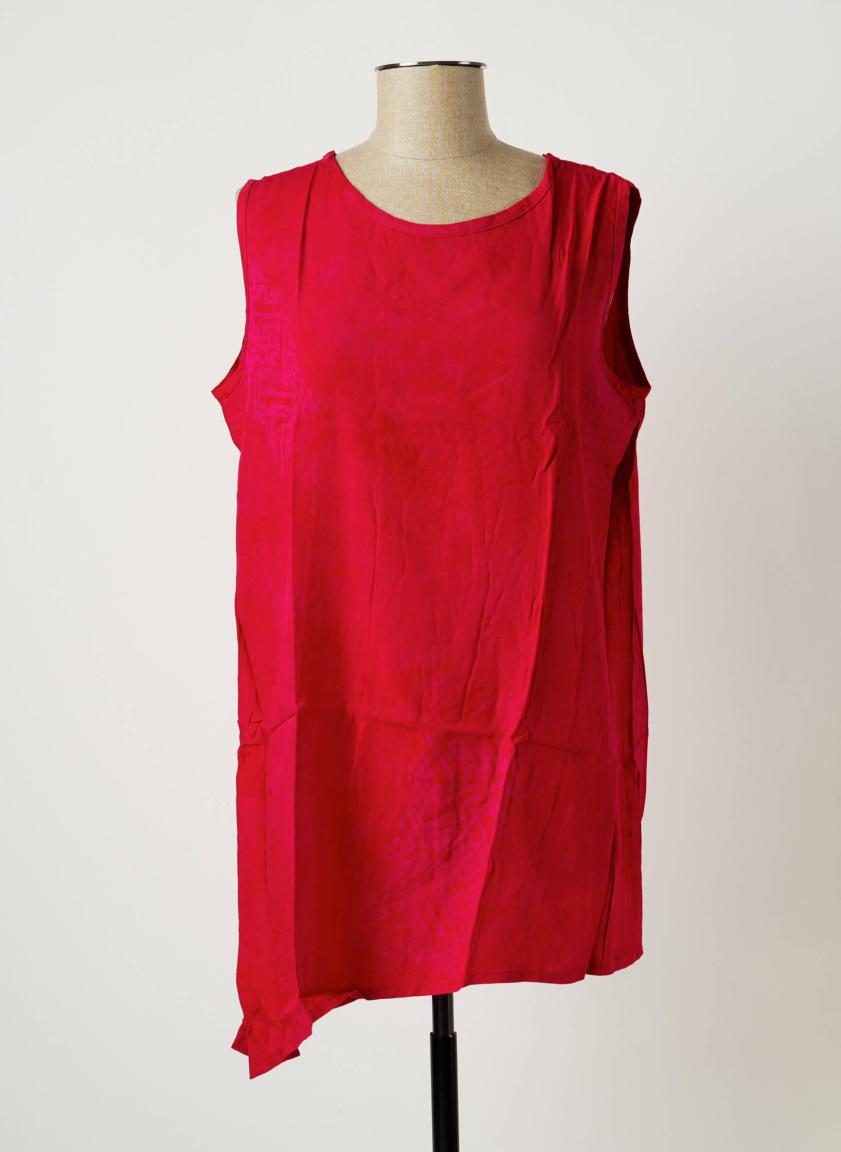 Dou Dou S Tuniquesansmanche Femme couleur rose