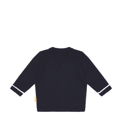 Strickjacke, dunkelblau für Jungs