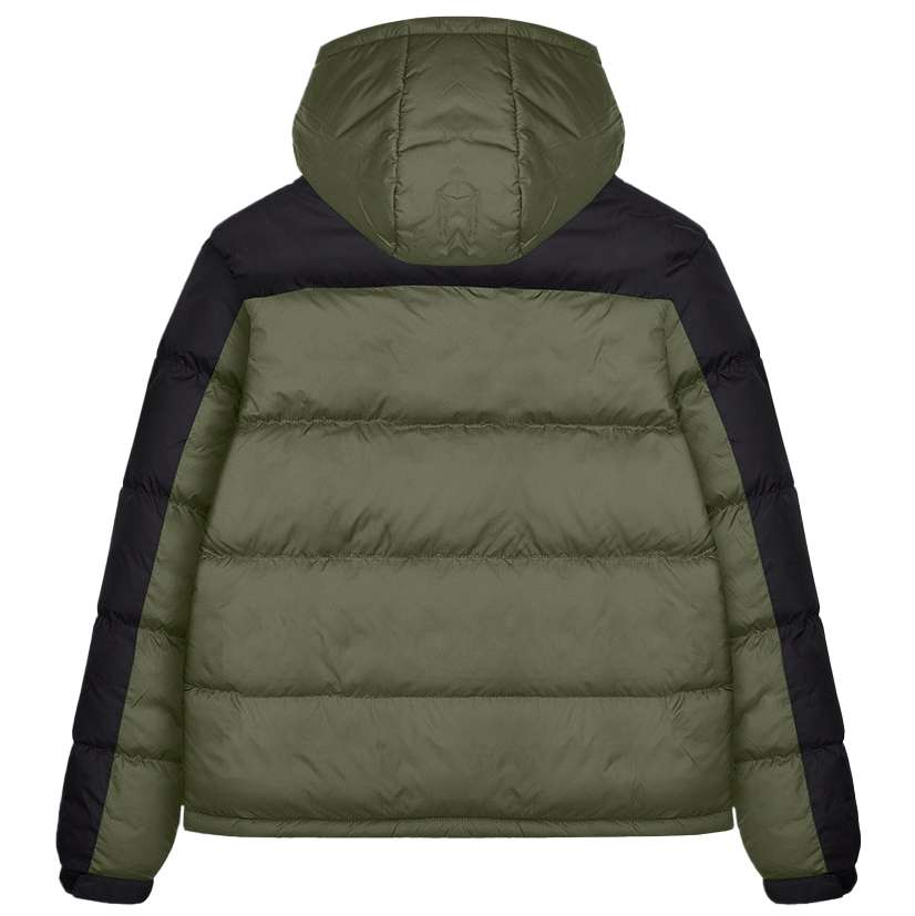 Lambretta Puffer Herren Winter Jacke LAMB1002-KHAKI/BLACK