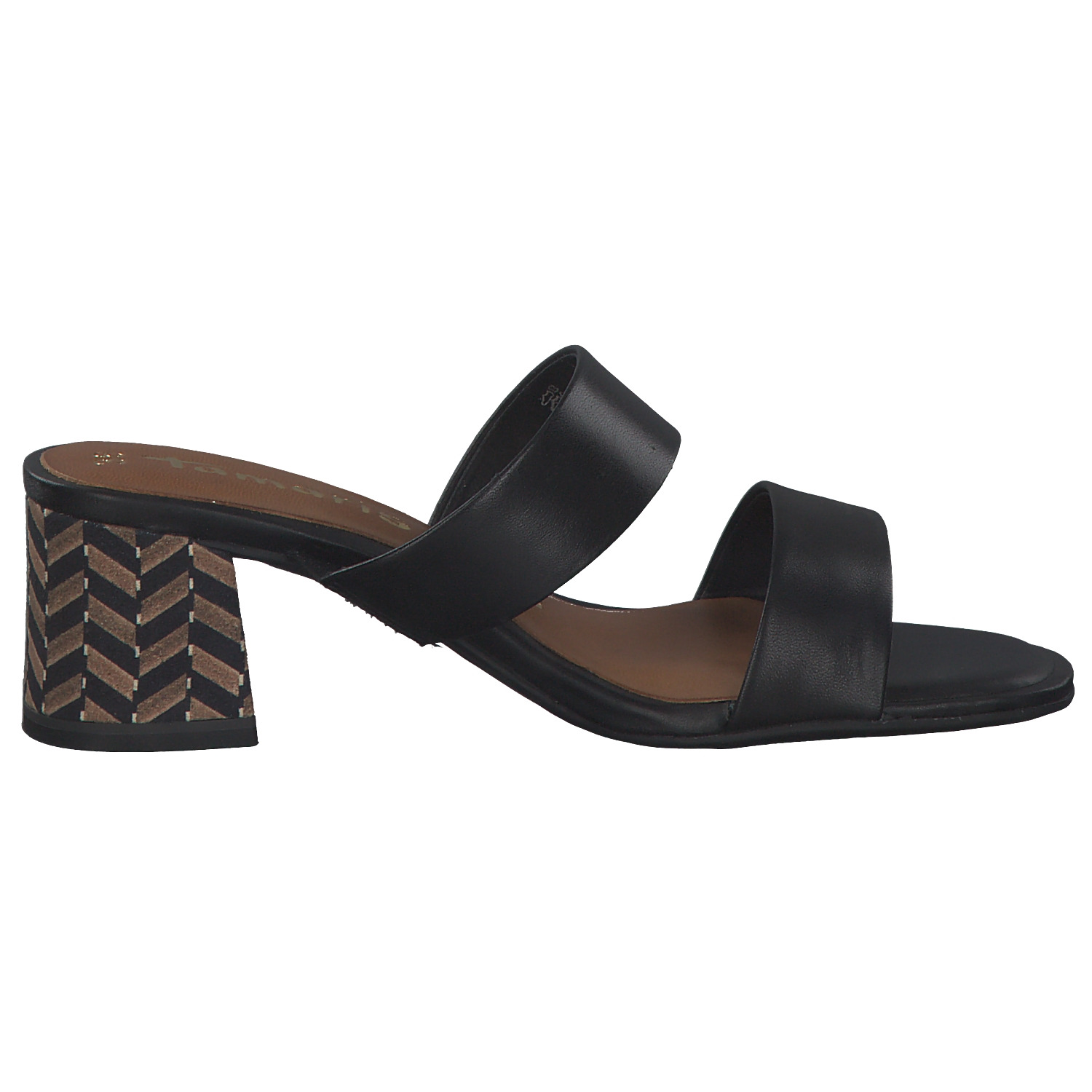 Tamaris 27203, Pantoletten, Damen, Schwarz