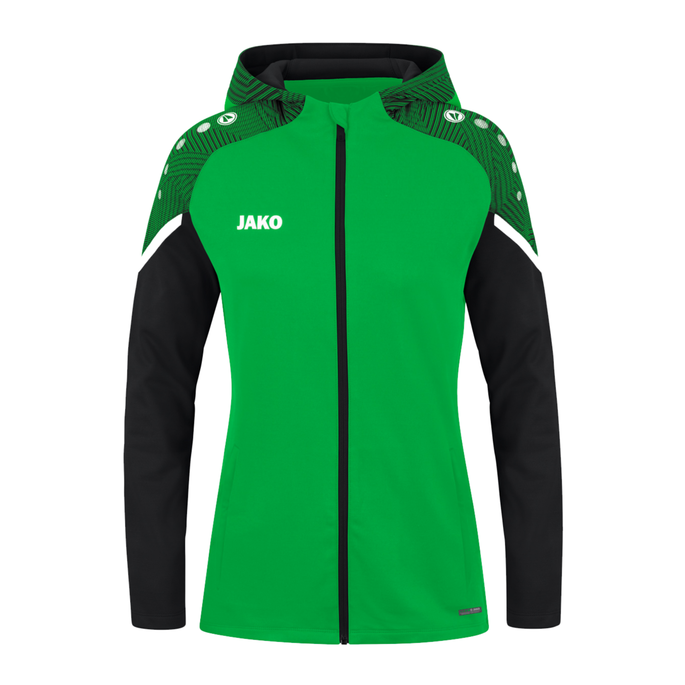 JAKO Performance Kapuzenjacke Damen Grün F221