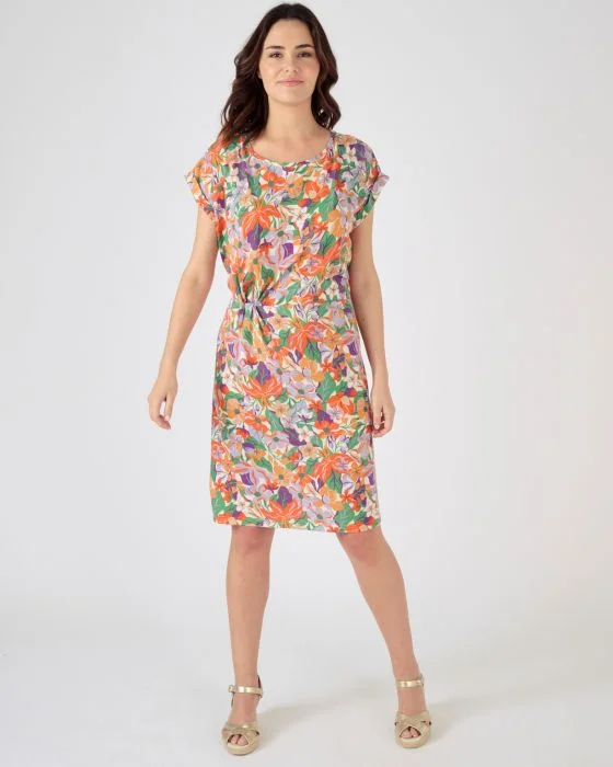 Robe imprimée fleurs Climatyl