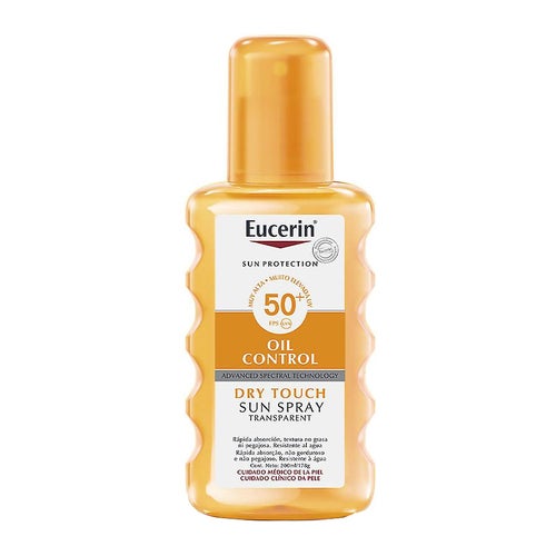 Eucerin Spray Trasparente Controllo Olio Secco ad Asciugatura 200 ml