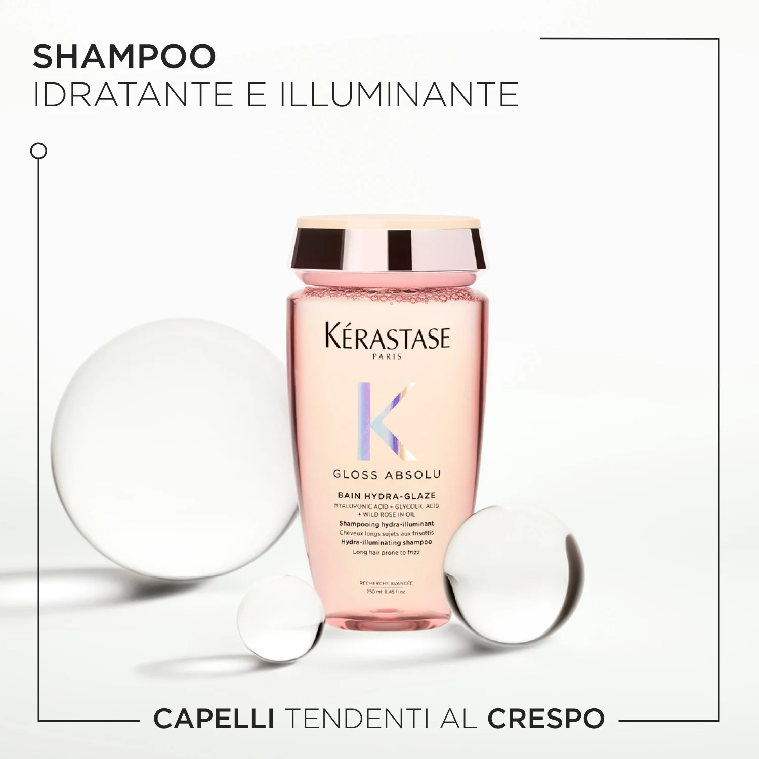 Gloss Absolu Holidays 2025 Gavesæt - Hårgavesæt, Illuminating Shampoo, Illuminating Balsam, Varmebeskyttelsesspray