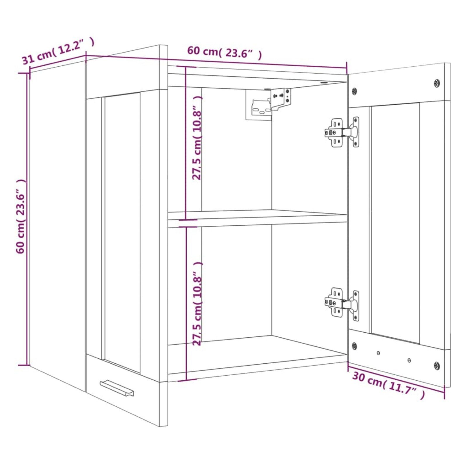 vidaXL Mehrzweckschrank