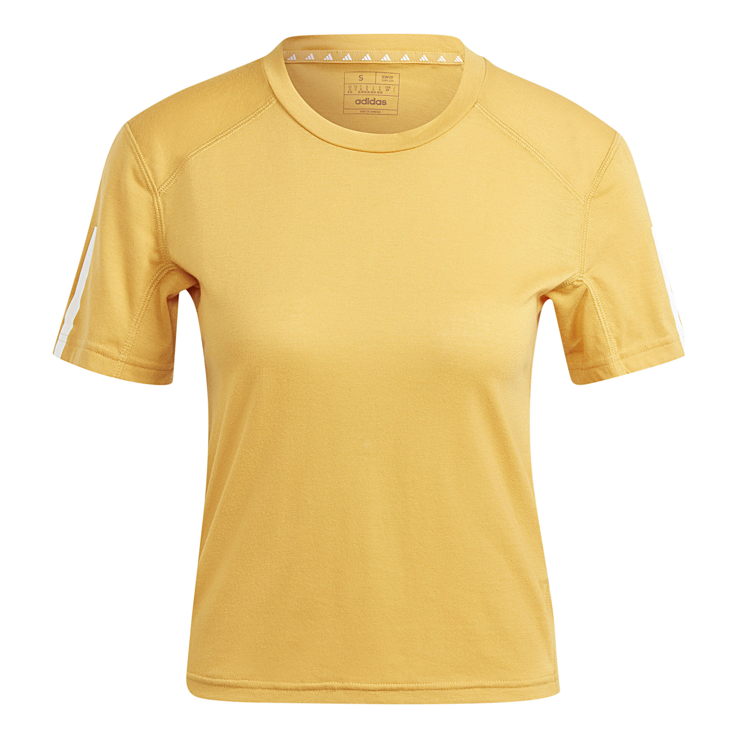 Essentials T-Shirt Damen - Gelb
