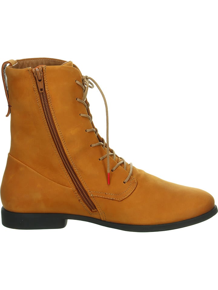 Think! Leder-Boots in Gelb günstig kaufen