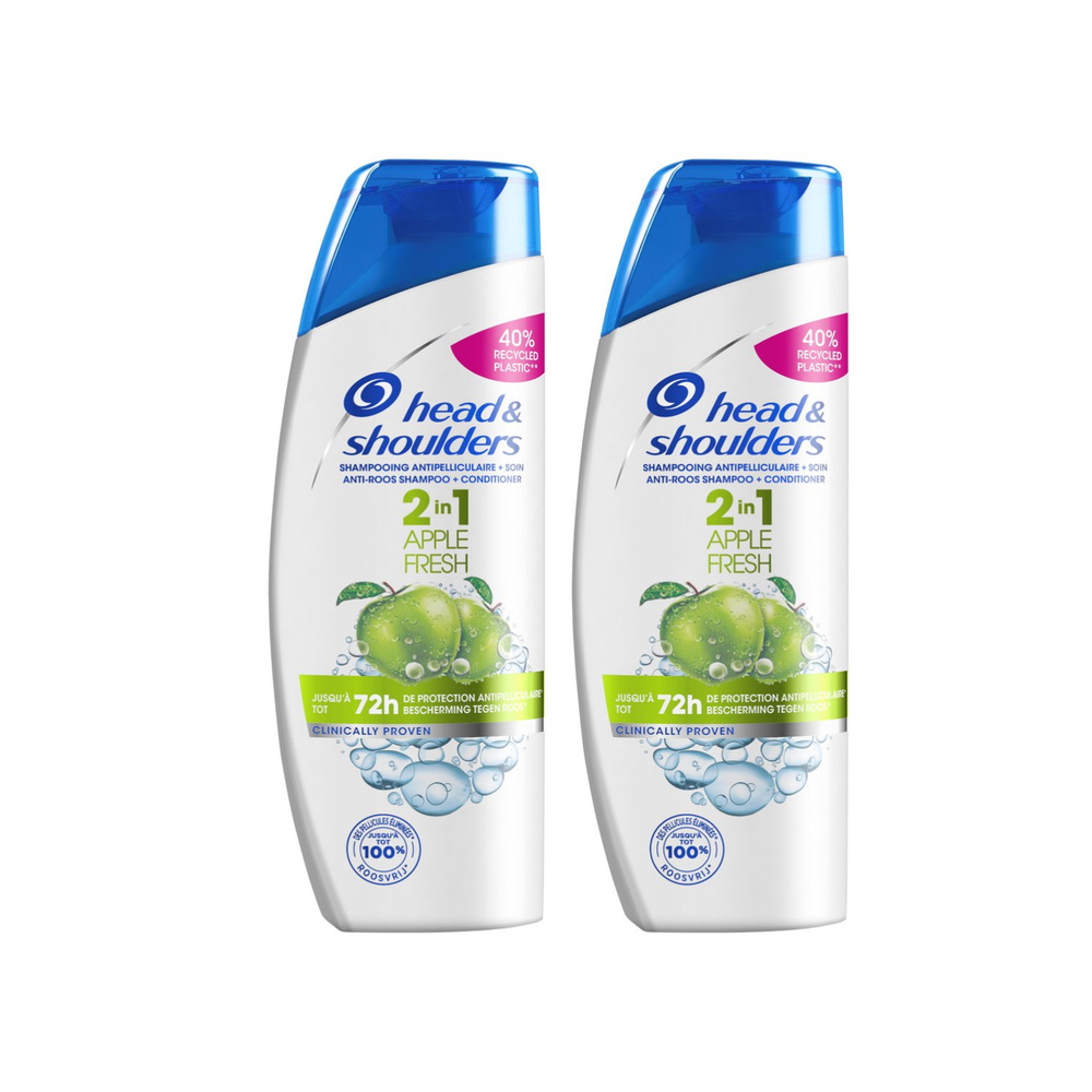 head & shoulders Head & Shoulders Apple Fresh 2en1 Shampoing, 2x270ml Shampoing