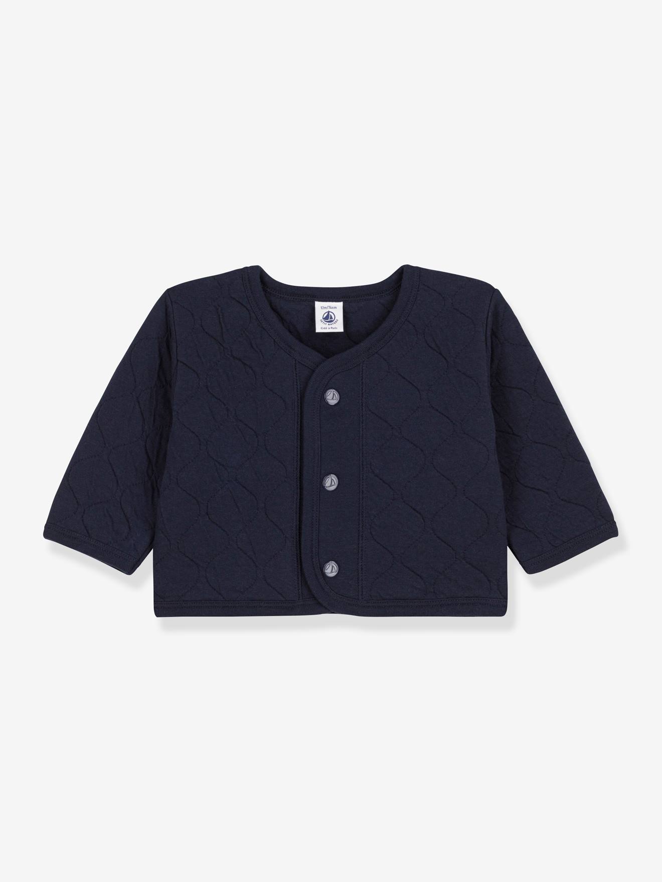 Cardigan bébé en tubique matelassé