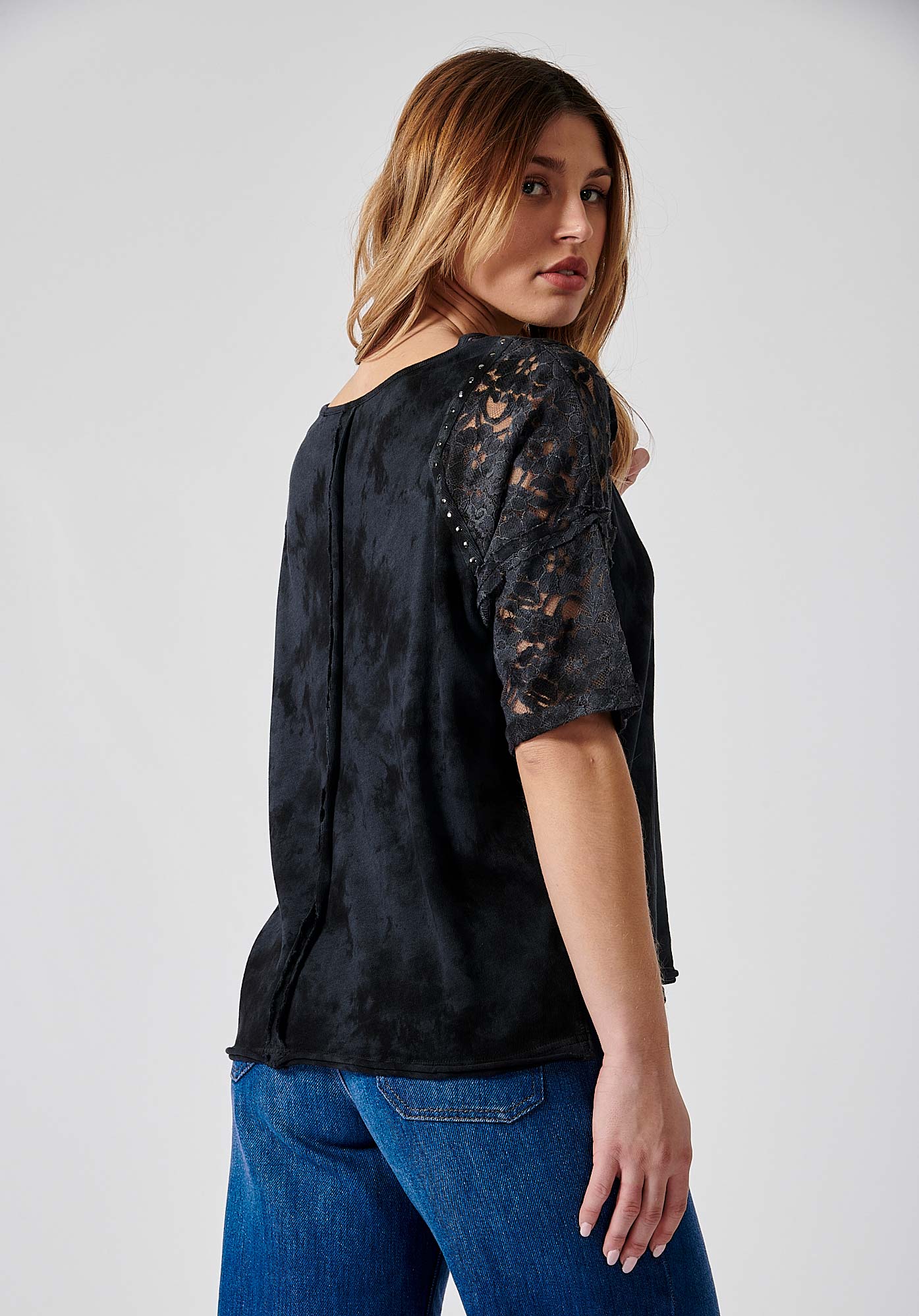 FADOL  T-shirt noir femme