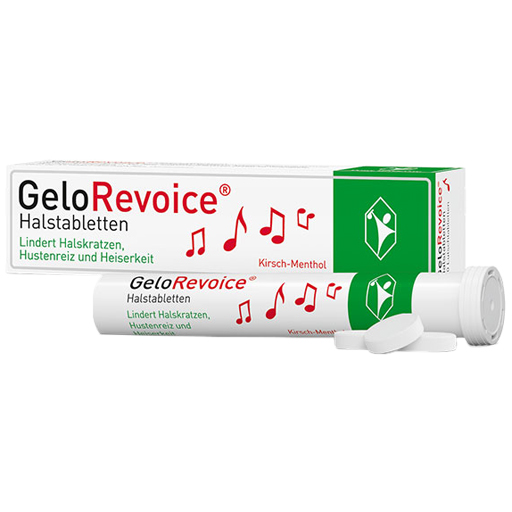 GELOREVOICE Halstabletten Kirsch-Menthol Lut.-Tab.  20 St  Lutschtabletten