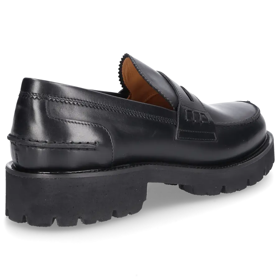 EN AVANT - Loafer 469-03 Kalbsleder - schwarz