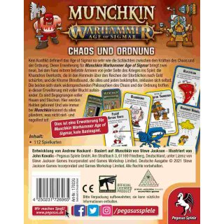 !AKTION Munchkin Warhammer Age of Sigmar: Chaos & Ordnung (DE)
