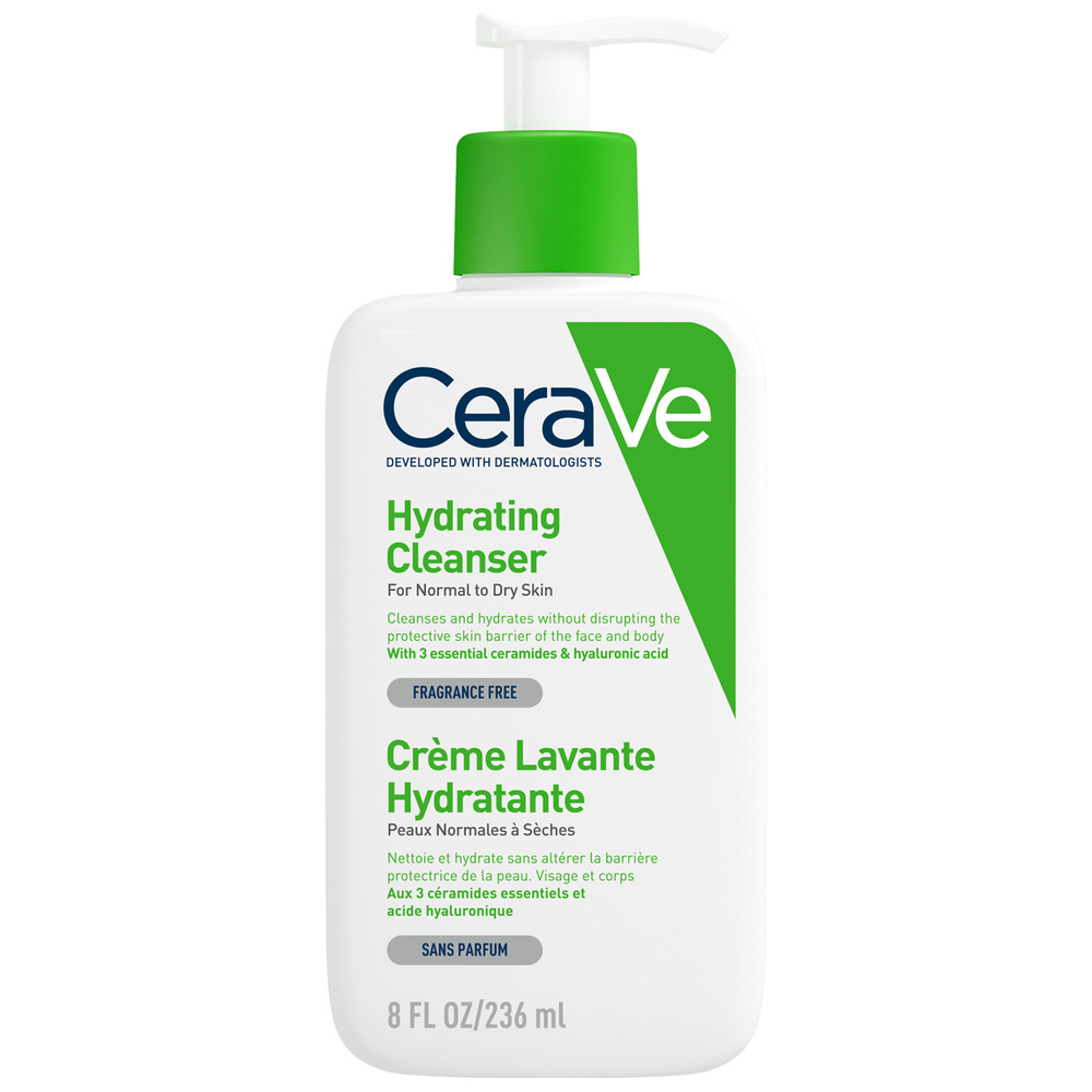 CeraVe Crème Lavante Hydratante Pour peaux normales à sèches