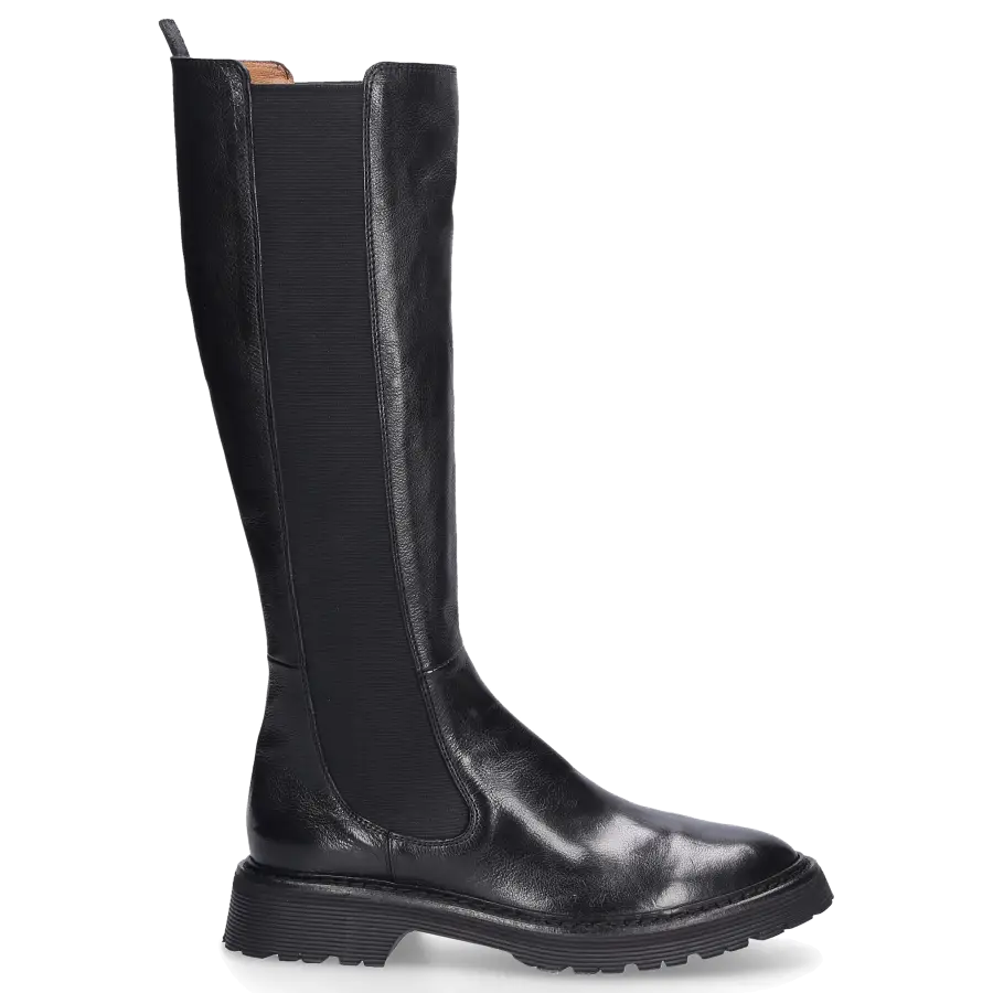 Elia Maurizi - Stiefel ALFA Kalbsleder - schwarz
