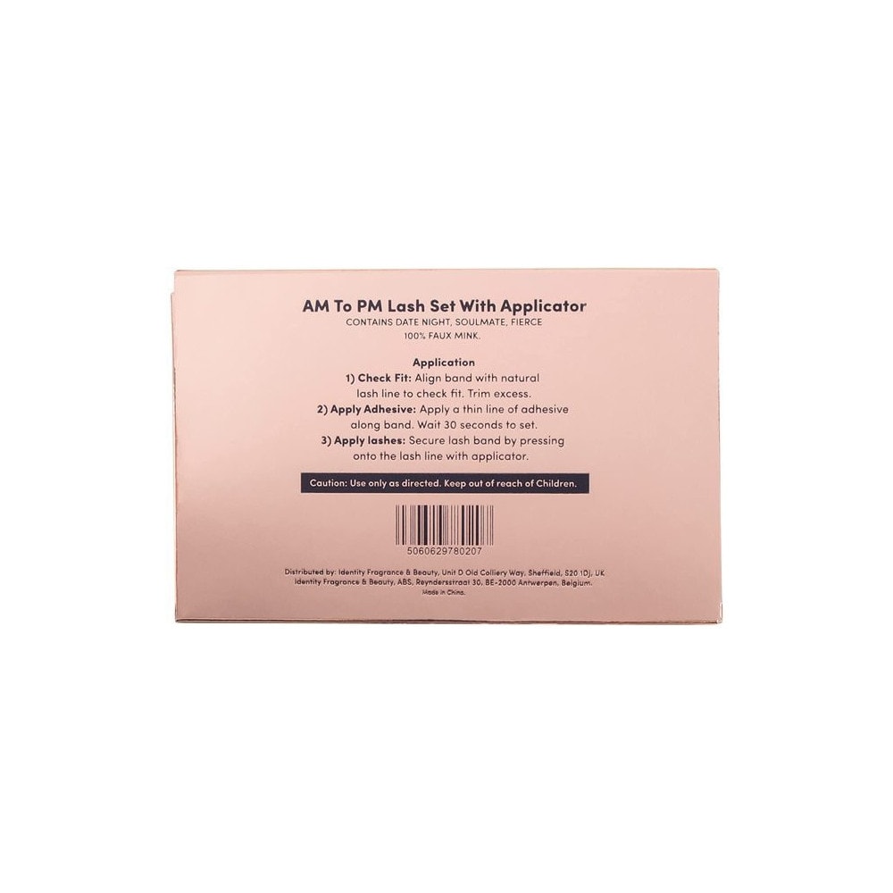 Oh My Lash ! Ensemble Faux Cils en Vison - 4pcs cils artificiels