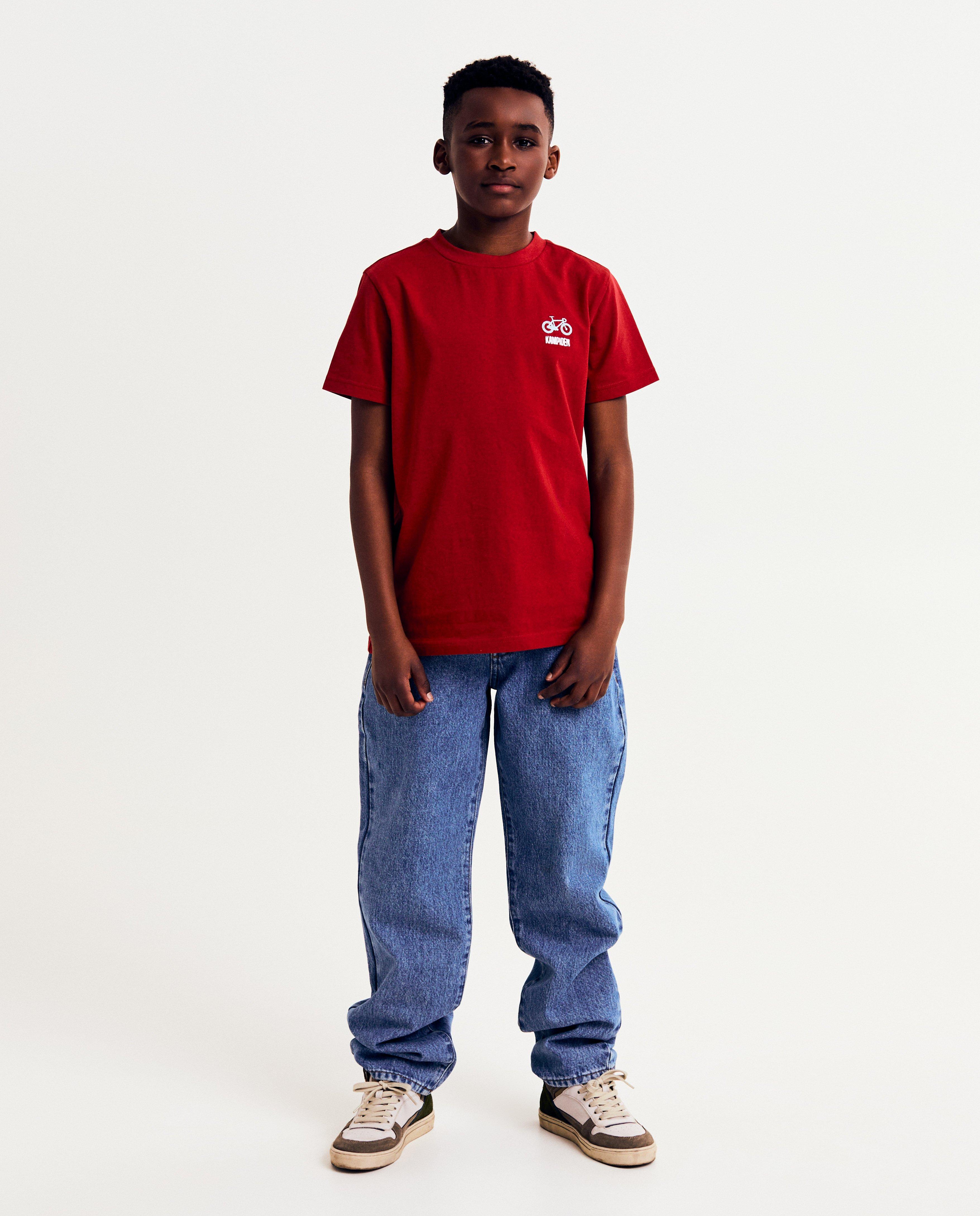 Tricou Baptiste din bumbac organic, unisex, 134-170 roșu